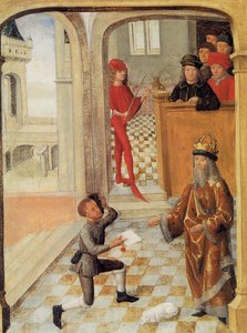The News of the Divine Revelation is Delivered to the Emperor in Regensburg by Unbekannt Unbekannt